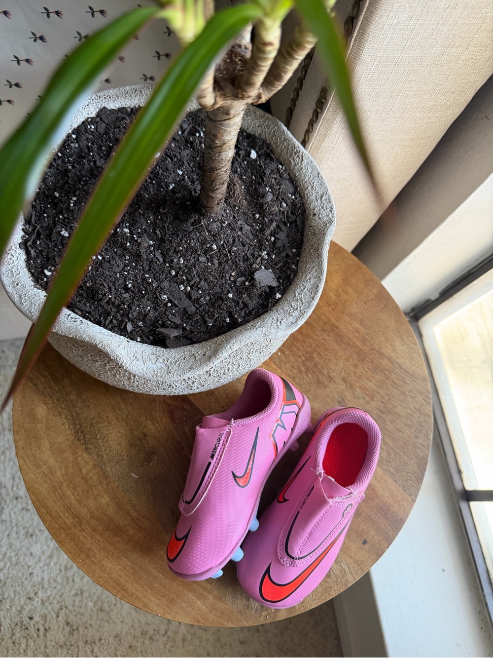 Nike Mercurial Kids' Pink Soccer Cleats